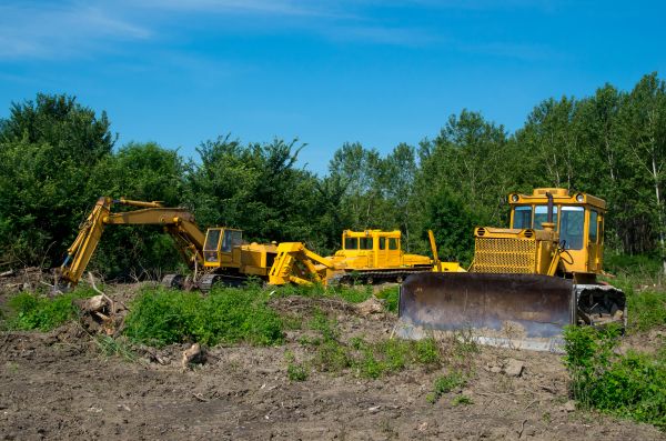 Bulldozer Clearing in Olathe